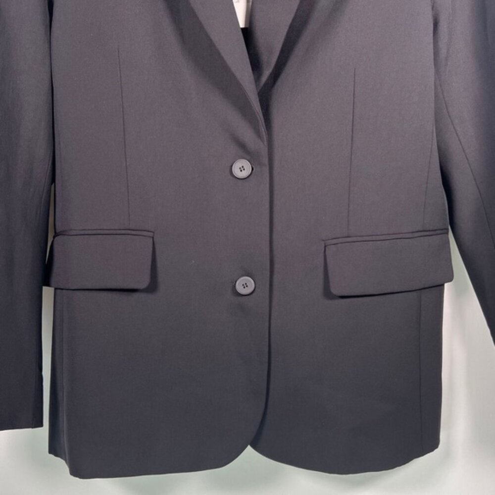 NWT ZARA BASIC Lined 2 Front Button Shoulder Pads… - image 12